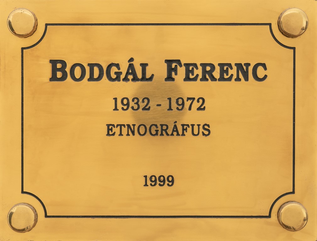 Bogdál Ferenc tábla